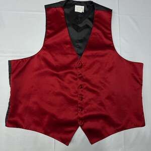 Southeastern Performance Apparel Mens burgundy/red Vest 3X Made in USA waistcoat